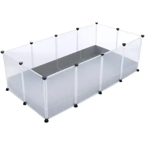 Enclos d’intérieur TIAKI à fixer au sol pour petits animaux 145 x 75 x 46 cm, pour petits animauxVendu parzooplus