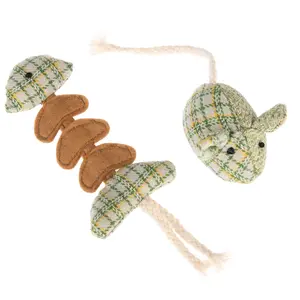 Lot de jouets Modern Living Glasgow Souris & Arête de poisson pour cha...Vendu parzooplus
