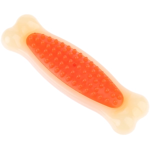 Jouet Os à mâcher TIAKI goût bacon pour chien - taille M : L 14 x l 4 ... pas cher