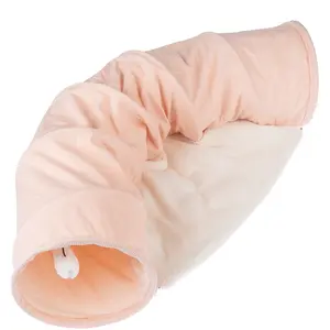 Tunnel de jeu TIAKI Corduroy pour chat  - L 105 x l 30 x H 60 cmVendu parzooplus