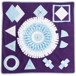TIAKI Tapis à renifler Formes géométriques 70x70x1cm Chien pas cher
