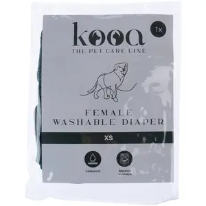 Couche lavable kooa pour chien femelle - taille XSVendu parzooplus