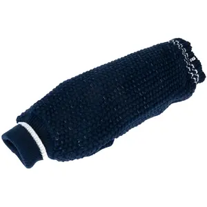 Pull-over TIAKI Reflective Knit, bleu foncé pour chien - longueur du d...Vendu parzooplus