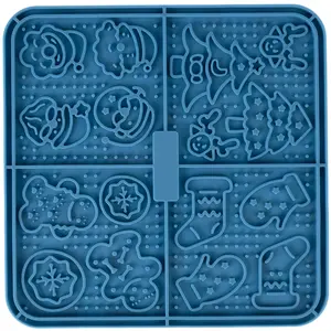 Tapis à lécher de Noël TIAKI 16 x 16 x 0,8 cm, pour chat et chienVendu parzooplus