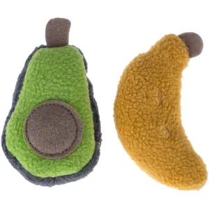 Modern Living jouets pour chat Arucas, set de 2 : Avocat & BananeVendu parzooplus