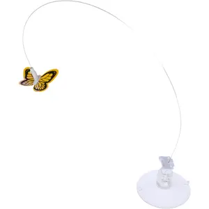 TIAKI Jouet pour chats Papillon avec ventouse pas cher