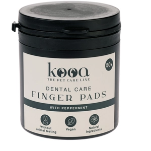 50 x doigtiers pour soin dentaire pour chiens kooa