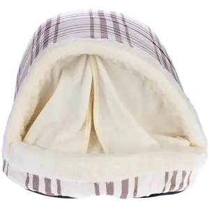 zooplus basics Lit douillet Grotte à carreaux pour chien et chat - Gro...Vendu parzooplus