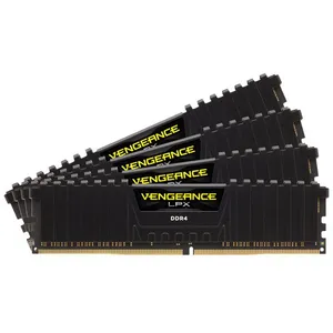 Mémoire Corsair Vengeance LPX 64GB DDR4-2666 - 4 x 16 Go - NoirVendu parfnac