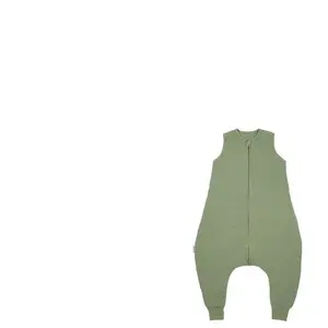 MEYCO Surpyjama bébé hiver mousseline uni prélavé olive greenVendu parkidinn