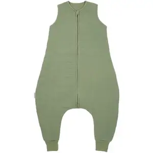MEYCO Surpyjama bébé hiver mousseline uni prélavé olive greenVendu parkidinn