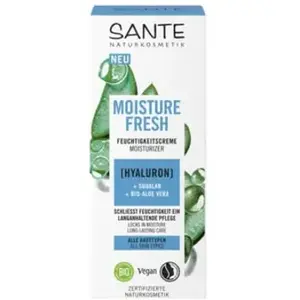 Comparateur de prix : Sante Moisture Fresh Moisturising Cream with Hyaluron, Squalan & Organic Aloe Vera Crème visage 1000 ml