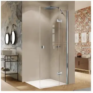 HÜPPE Solva Porte battante, avec élément fixe, pour niche, pour paroi latérale, S20413092321, S20413Vendu parreuter