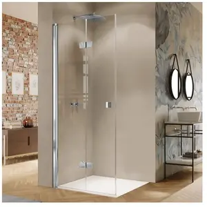 HÜPPE Solva Porte pliante, pour niche, pour paroi latérale, S205120923...Vendu parreuter