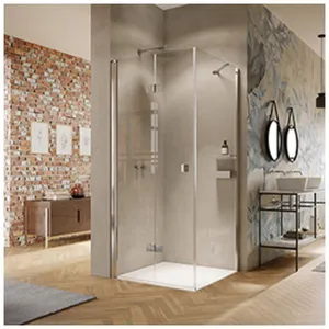 HÜPPE Solva Porte pliante, pour niche, pour paroi latérale, S205021233...Vendu parreuter