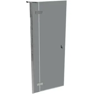 HÜPPE SolvaPro Porte battante, avec élément fixe, pour accès d'angle, 7T1301092368, 7T1301Vendu parreuter