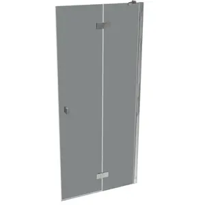 HÜPPE SolvaPro Porte battante, avec élément fixe, pour niche, pour par... pas cher