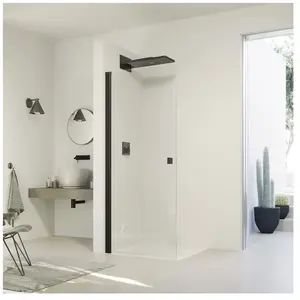 HÜPPE SolvaPro Porte battante, pour niche, pour paroi latérale, 7T0101...