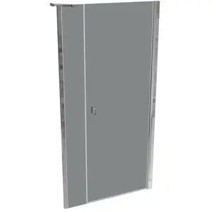 HÜPPE SolvaPro Porte battante, avec élément annexe, pour niche, 7T3003... pas cher