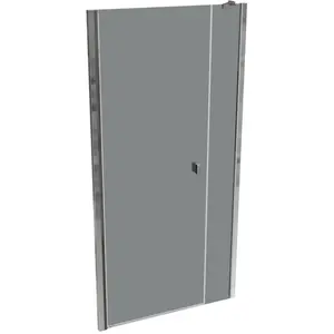HÜPPE SolvaPro Porte battante, avec élément annexe, pour niche, 7T2903092301, 7T2903 pas cher