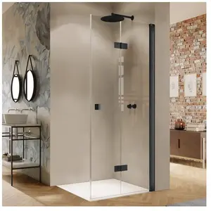 HÜPPE Solva Porte pliante, pour niche, pour paroi latérale, S206021233... pas cher