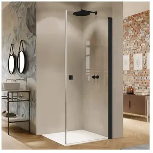 HÜPPE Solva Porte battante, pour accès d'angle, S21212123321, S21212 pas cher