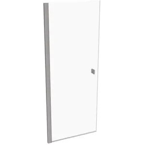 HÜPPE Porte battante Hahn SolvaPro avec cadre partiel, 4 coins, fixati...