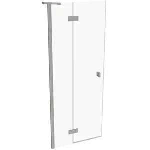 HÜPPE SolvaPro Porte battante, avec élément fixe, pour niche, pour par... pas cher