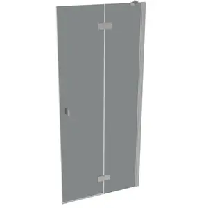 HÜPPE SolvaPro Porte battante, avec élément fixe, pour niche, pour par... pas cher