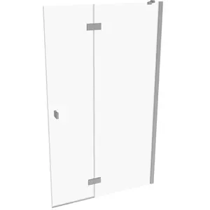 HÜPPE SolvaPro Porte battante, avec élément fixe, pour niche, pour paroi latérale, 7T041455G321, 7T0414 pas cher
