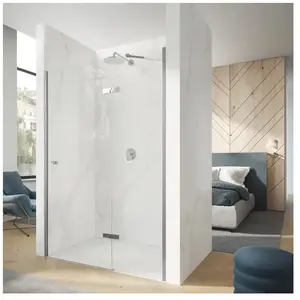 HÜPPE Design pure Porte pivotante, avec élément fixe, pour accès d'ang... pas cher