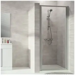 HÜPPE Alpha 2 Porte battante, pour niche, pour paroi latérale, A244140...