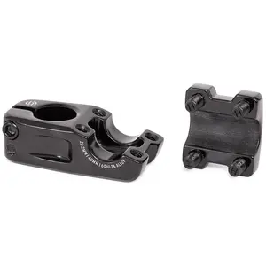 Saltbmx Attache de guidon Toploader Junior BMX 1' - Extension 40 mm, Noir, Alliage 6061-T6Vendu parbikeinn