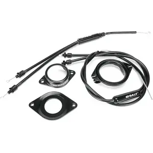 Saltbmx Set de rotors AM 1' pour tubes de direction BMX 1 pouce - Pièces noires incluses