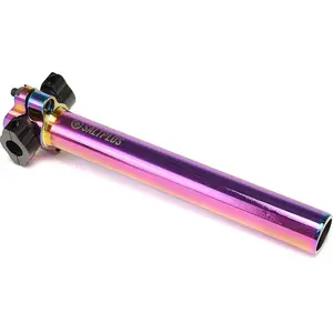 Saltbmx Tige de selle en alliage 6061 T6 HQ CNC Oilslick 200 mm avec micro-réglageVendu parbikeinn