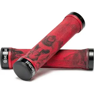 Saltbmx Locked Grips Rouge 136.5 mm pas cher