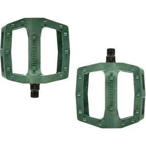 Pédales BMX WeThePeople Logic 9/16' en Nylon et Fibre de Verre - Vert FoncéVendu parbikeinn