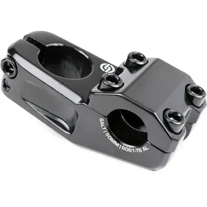 Saltbmx Attache de guidon AM V2 Toploader 1-1/8' Noir en alliage 6061 T6 pas cher