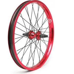 Comparateur de prix : Saltbmx Roues Arrière Salt Everest 20' Rouge - Cassette 9T RSD, Axe 14mm, 36H