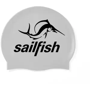 Sailfish Silicone Cap - Bonnet de natation Silver Taille unique pas cher