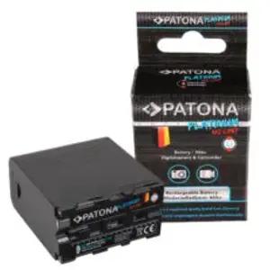 Patona Batterie Platinum type Sony NP-F970, NP-F960, NP-F950 avec LCD ... pas cher