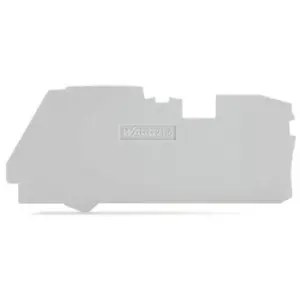 Wago - topjob®s plaque D&039,EXTRÉMITÉ pour borne de passage 2116 - 21... pas cher