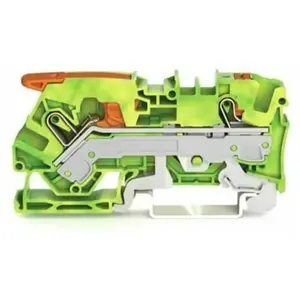 Wago - topjob®s borne de passage à levier 2 fils 16MM² vert/jaune - 21... pas cher