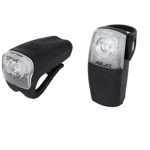 Comparateur de prix : Set d'éclairage vélo LED XLC CL-E16 - blanc/rouge - TU