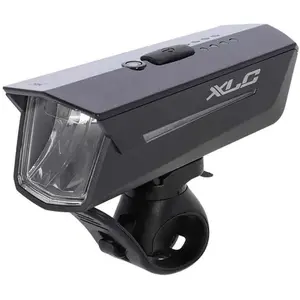 Éclairage avant LED XLC CL-F27 Proxima 15/30/60 Lux USB - noir - TUVendu parbikeinn
