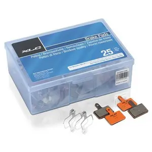 Comparateur de prix : Paires de plaquettes de frein vélo sinterisée XLC BP-S07 Tektro (x25) TU