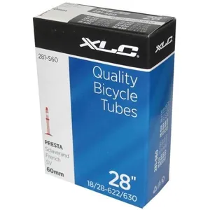 Chambre à air XLC VA.Presta(18/28-622/630) (50U) - bleu/noir - 60 mmVendu paramazon