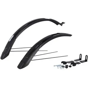 Comparateur de prix : Lot de garde-boues XLC mg-c40 trekking/cross 26-29 - noir - 55 mm