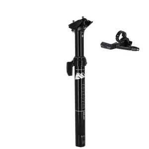 XLC SP-T12B All Mountain Tige de selle télescopique Ø30,9mm avec Commande à distance, noir pas cher