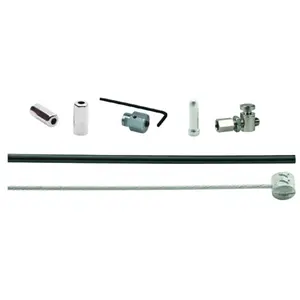 Kit cables de freins et gaines xlc br x95 1700   2350 mm noirVendu paramazon